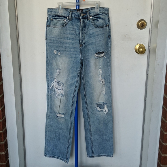 Urban outfitters BDG blue ripped jeans size 27 - Picture 1 of 5